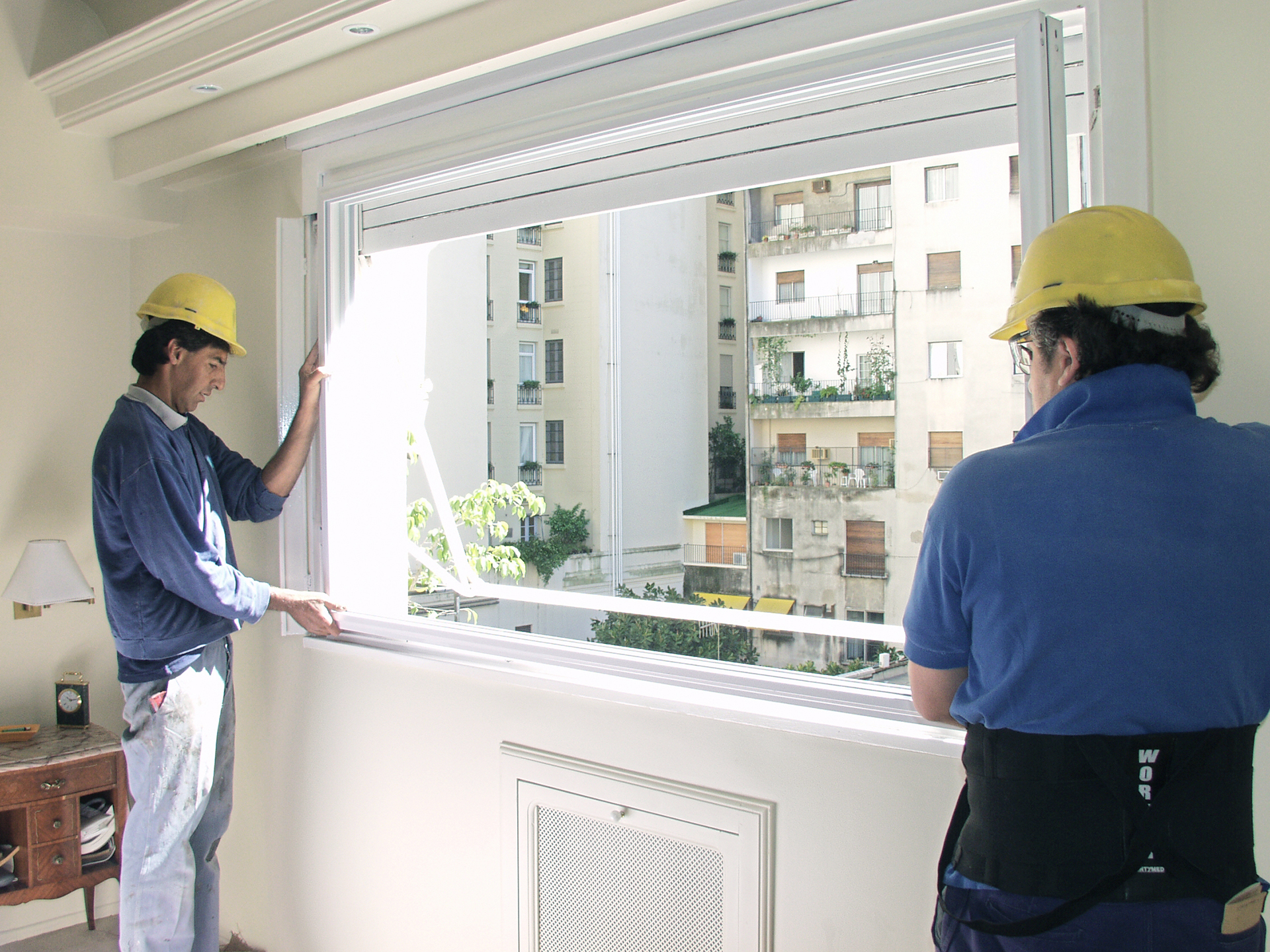 Colocación de ventanas con DVH